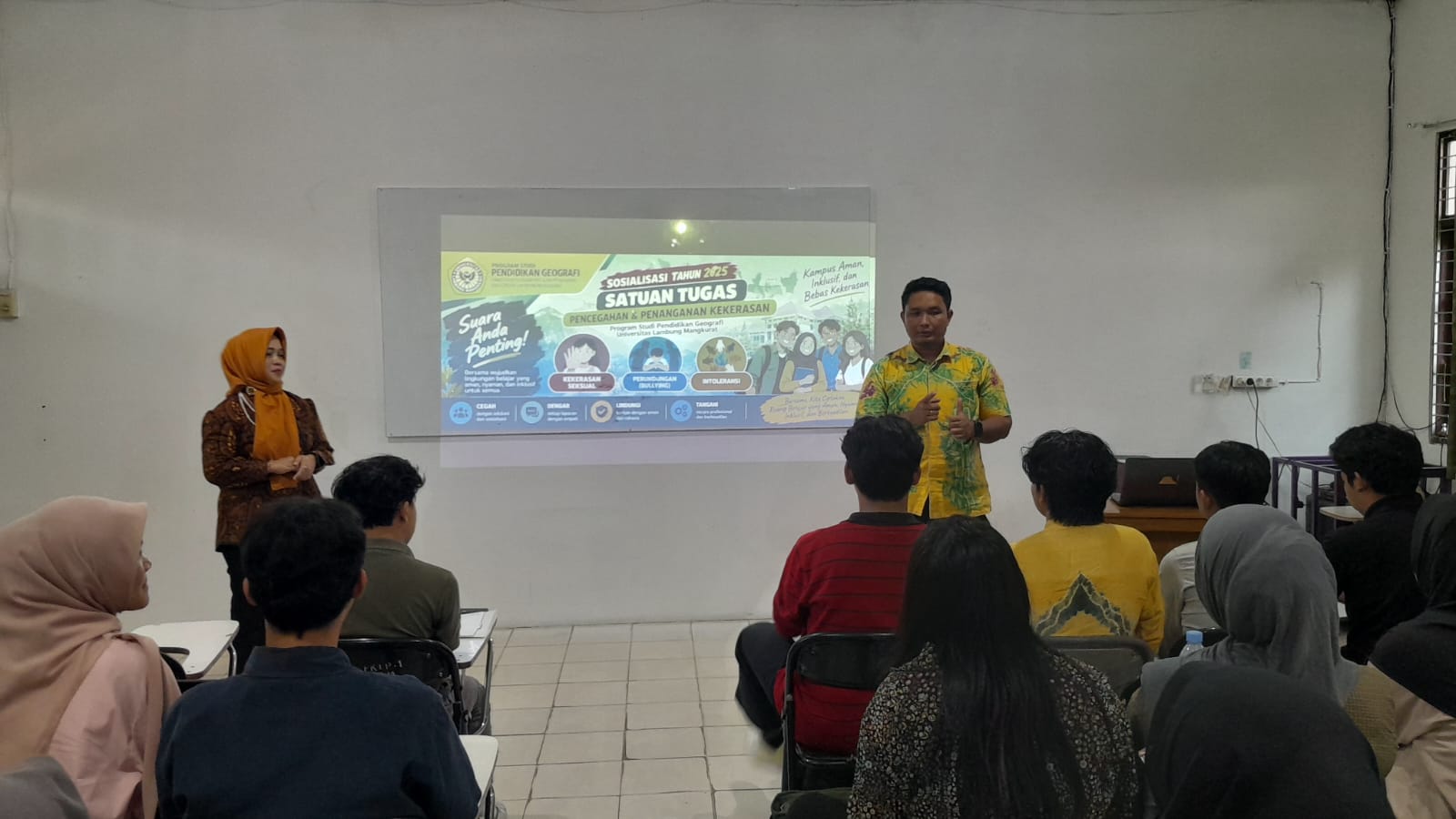 Program Studi Pendidikan Geografi FKIP ULM Gelar Sosialisasi PPKS - foto 1
