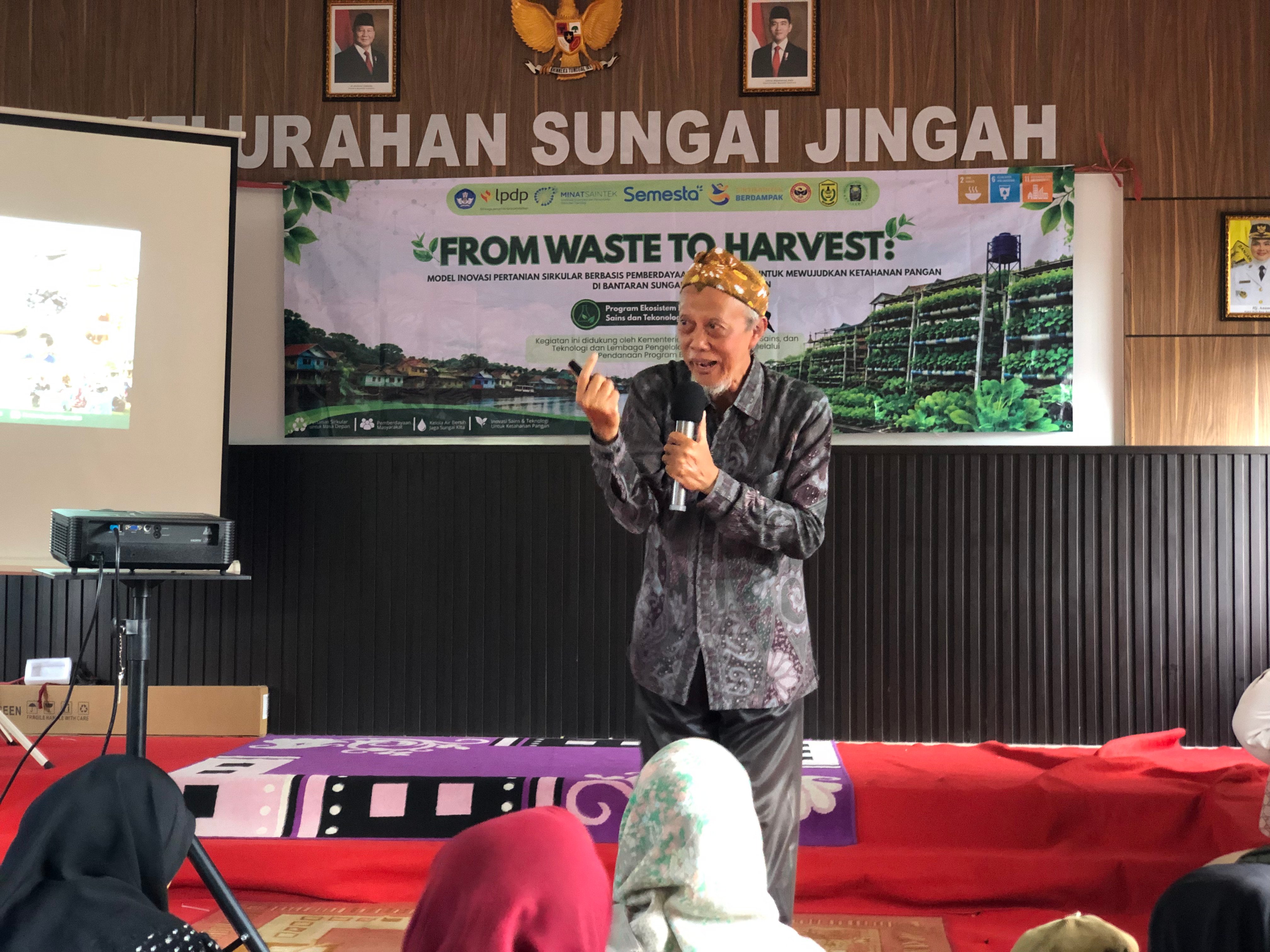 Program BESTARI Laksanakan FGD 2 Penyusunan Desain Model Pertanian Sirkular di Sungai Jingah Tengah - foto 1