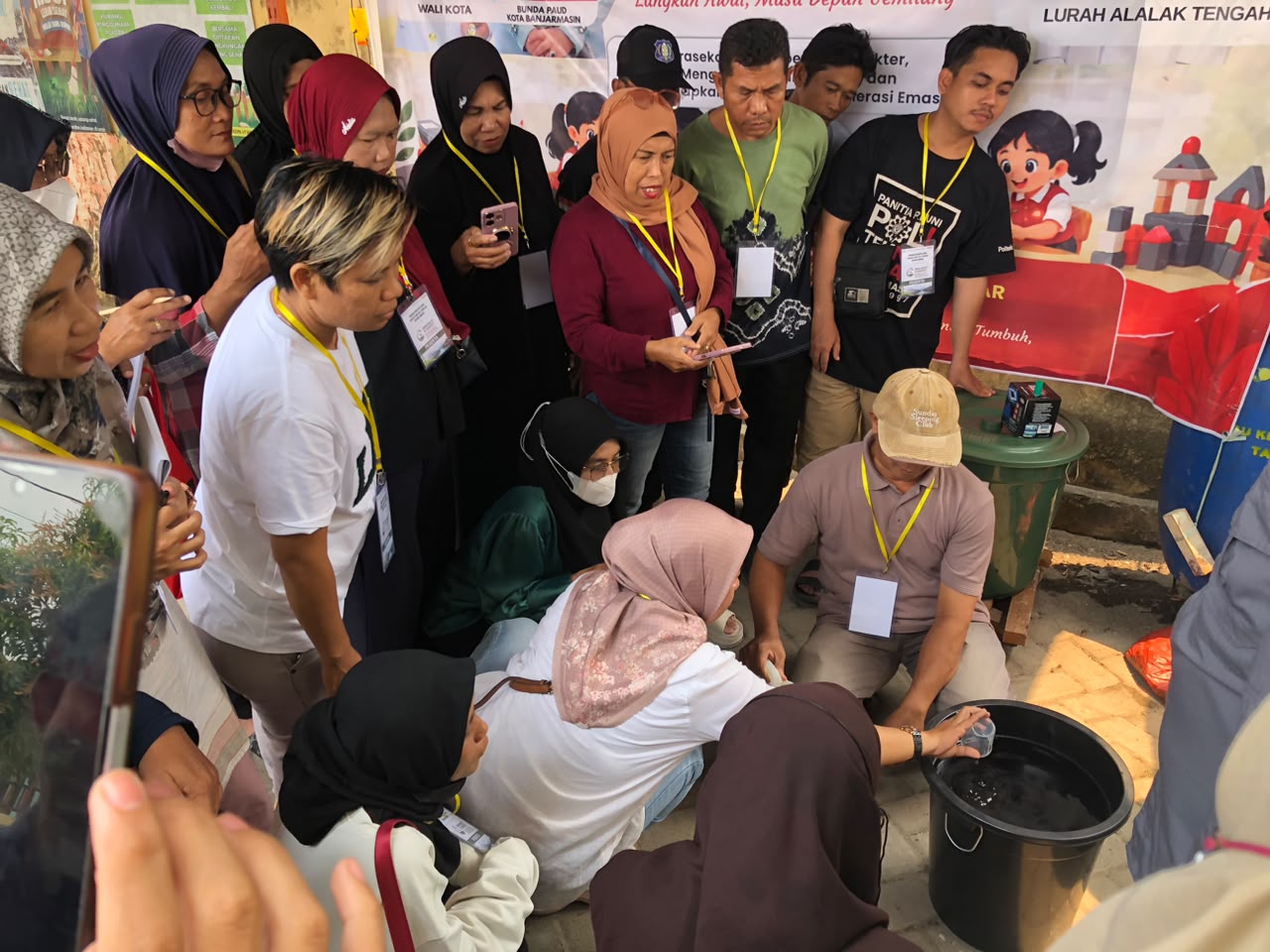 Dari Bantaran Sungai untuk Ketahanan Pangan, BESTARI ULM Dampingi Warga Alalak Tengah Kembangkan Pertanian Sirkular - foto 5