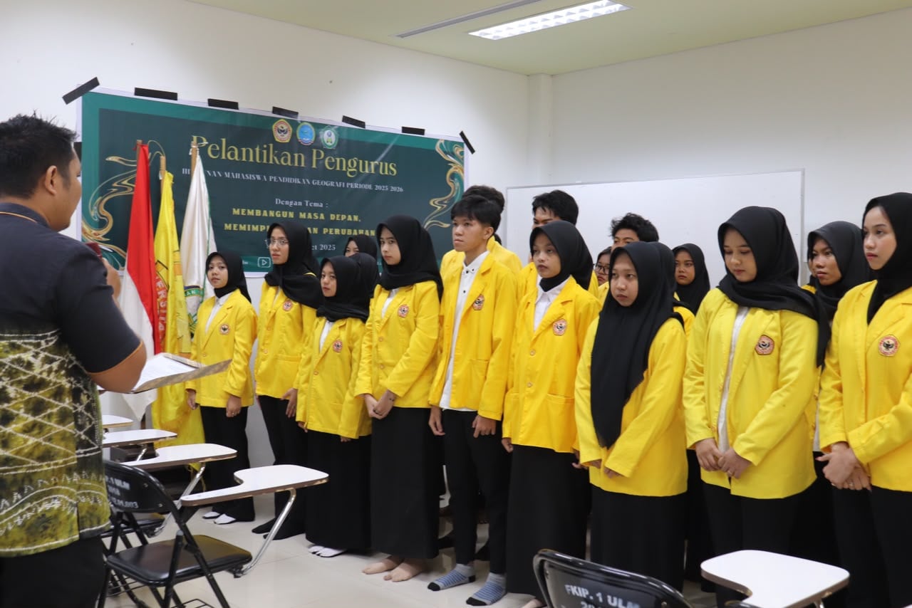Resmi Dilantik, Hima Pendidikan Geografi Siap Wujudkan Program Unggulan 2025 - foto 3