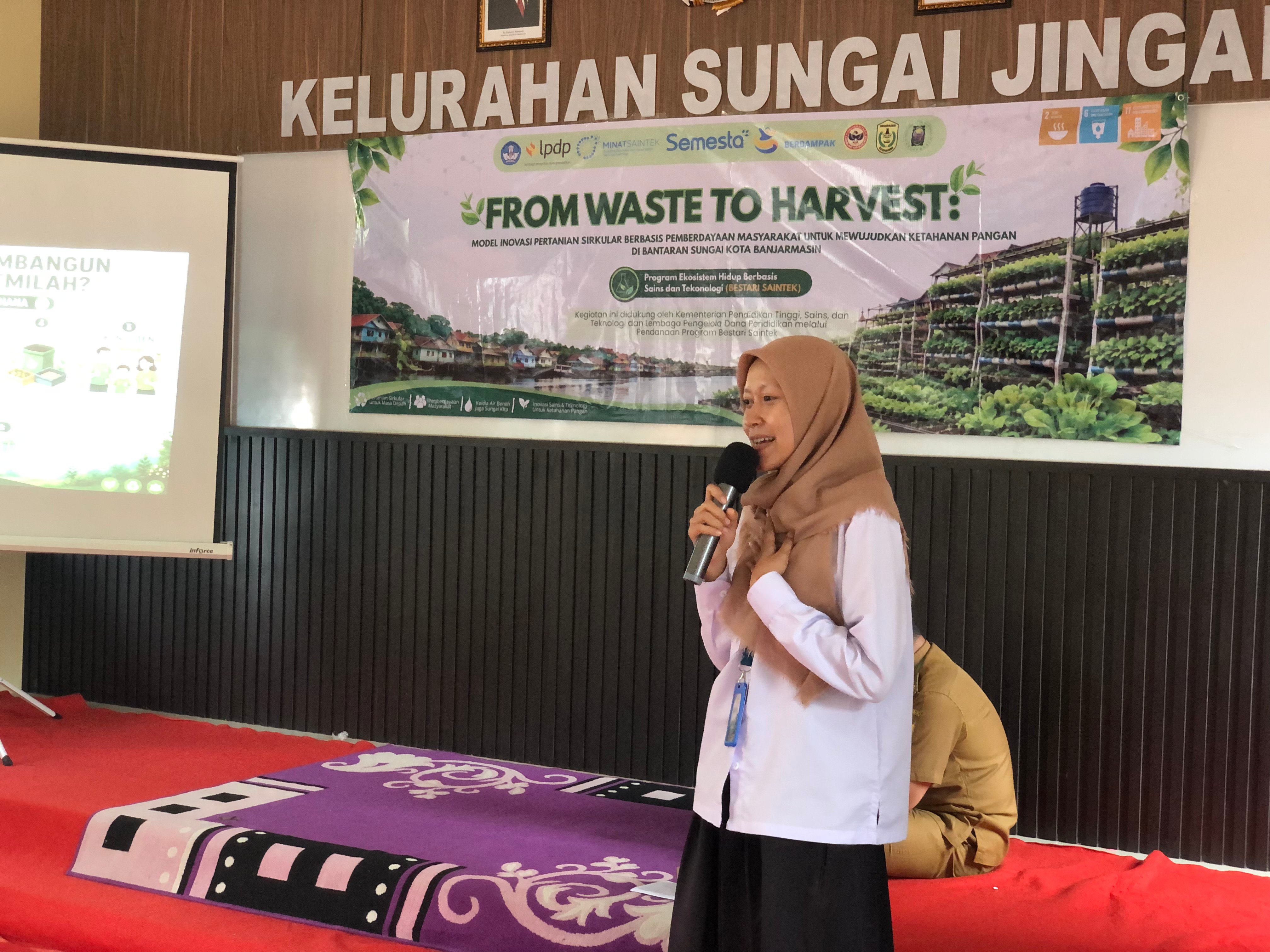 Program BESTARI Gelar Bimtek 1 “Kesadaran Memilah Sampah” di Kelurahan Sungai Jingah - foto 2